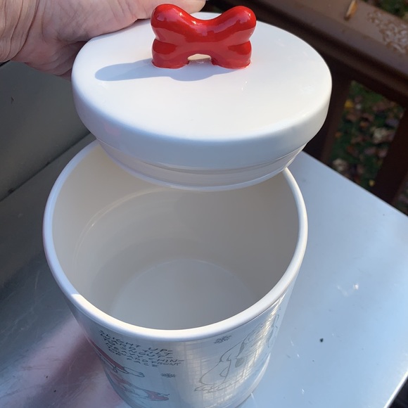 New Mickey Mouse Christmas Holiday Sketchbook Pet Treat Canister - Picture 9 of 12